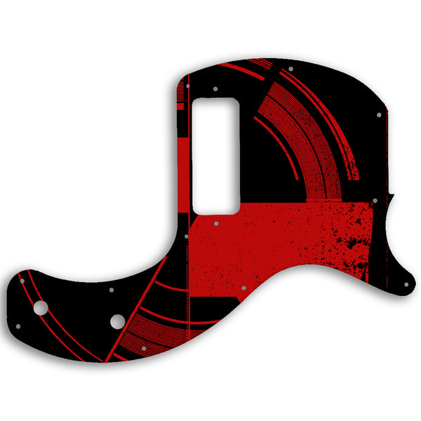 Gibson Les Paul Junior Tribute DC Custom Pickguard Scratchplate ABSTRACT Design