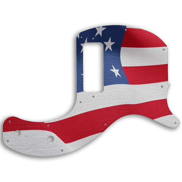 Gibson Les Paul Junior Tribute DC Custom Pickguard Scratchplate Flag Design