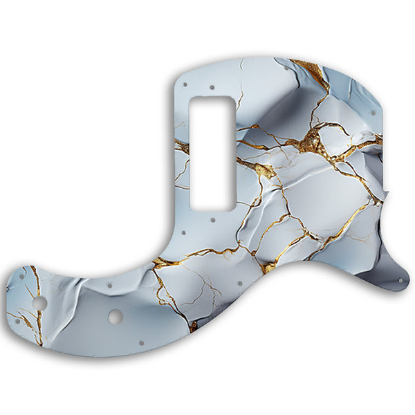 Gibson Les Paul Junior Tribute DC Custom Pickguard Scratchplate Marble Design