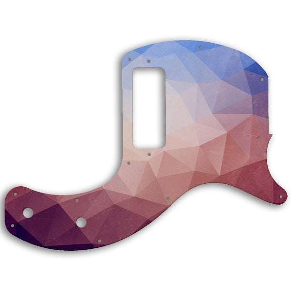 Gibson Les Paul Junior Tribute DC Custom Pickguard Scratchplate POLYGON Design