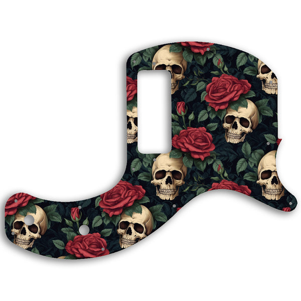 Gibson Les Paul Junior Tribute DC Custom Pickguard Scratchplate SKULL Design