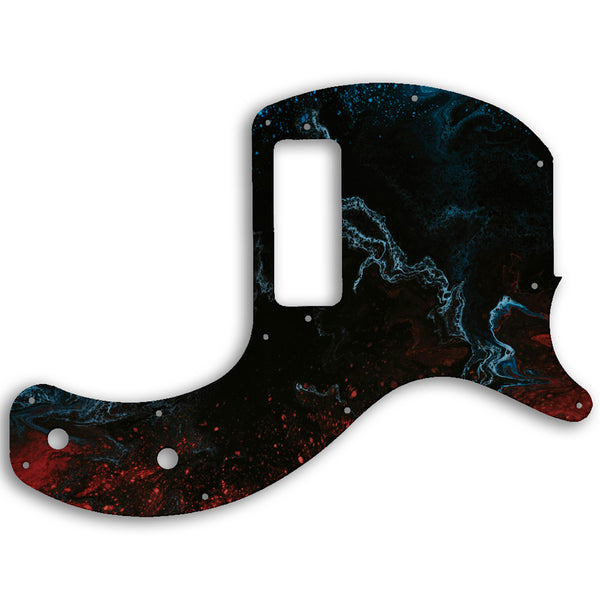 Gibson Les Paul Junior Tribute DC Custom Pickguard Scratchplate SWIRL Design