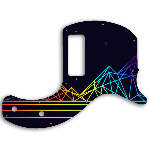 Gibson Les Paul Junior Tribute DC Custom Pickguard Scratchplate TRON Design