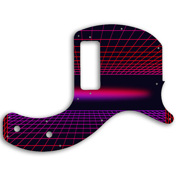 Gibson Les Paul Junior Tribute DC Custom Pickguard Scratchplate TRON Design