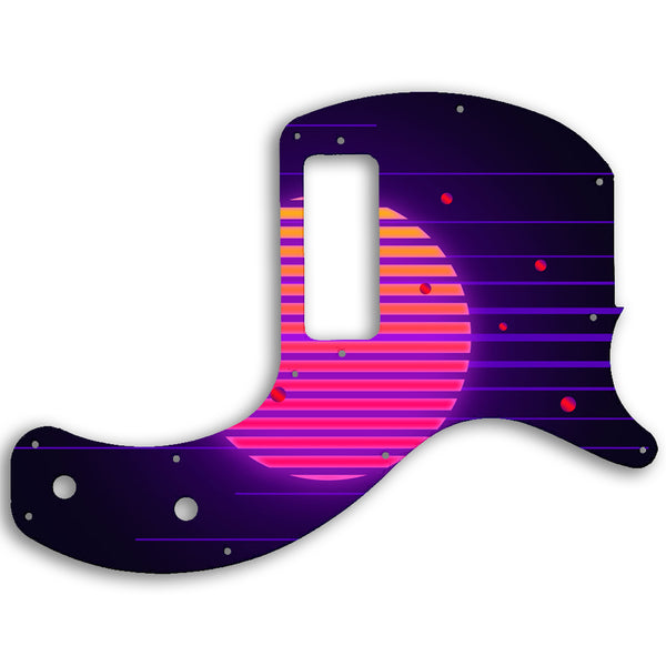 Gibson Les Paul Junior Tribute DC Custom Pickguard Scratchplate TRON Design