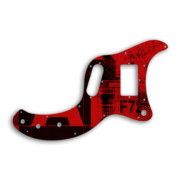 Gibson Marauder Custom Pickguard Scratchplate ABSTRACT Design