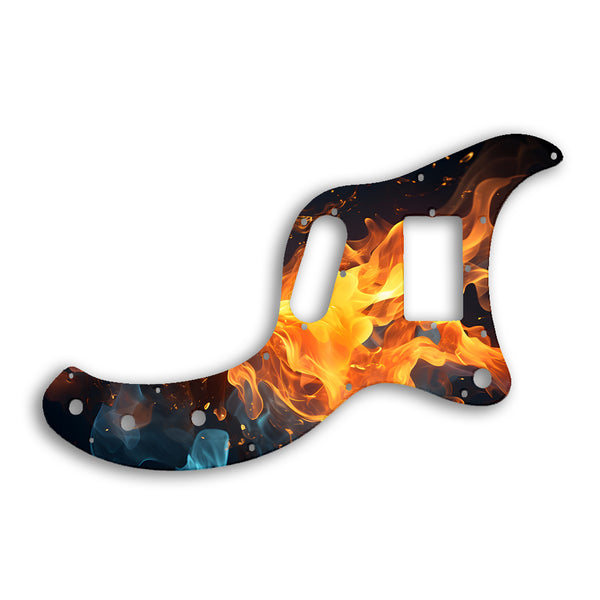 Gibson Marauder Custom Pickguard Scratchplate Fire Design