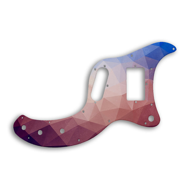 Gibson Marauder Custom Pickguard Scratchplate POLYGON Design