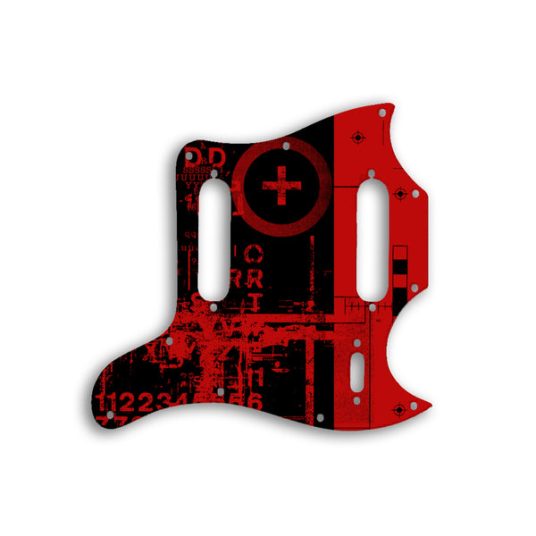 Gibson Melody Maker Custom Pickguard Scratchplate ABSTRACT Design