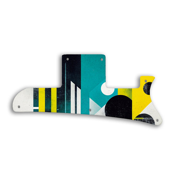 Gibson Moderne Custom Pickguard Scratchplate ABSTRACT Design