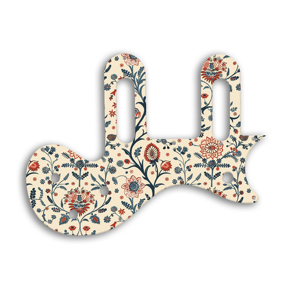 Gibson Pickups - Melody Maker Dual Pickup Custom Pickguard Scratchplate INDIAN_FLORAL Design