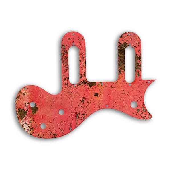 Gibson Pickups - Melody Maker Dual Pickup Custom Pickguard Scratchplate Rust Design