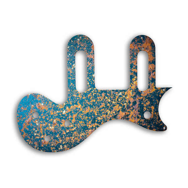 Gibson Pickups - Melody Maker Dual Pickup Custom Pickguard Scratchplate Rust Design