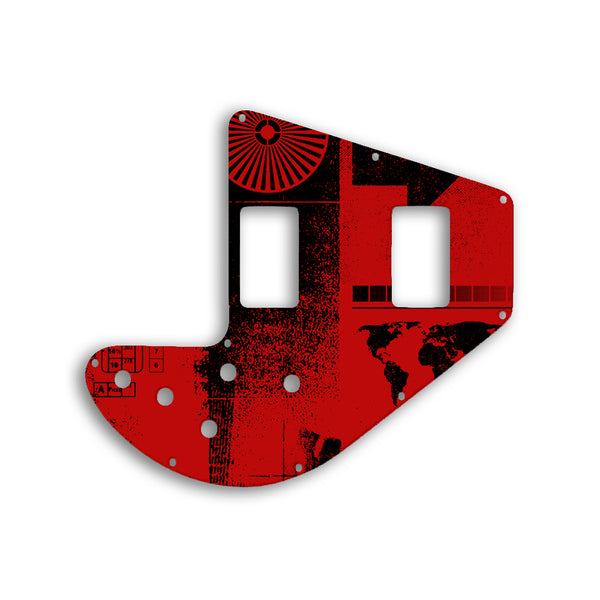 Gibson Ripper Custom Pickguard Scratchplate ABSTRACT Design