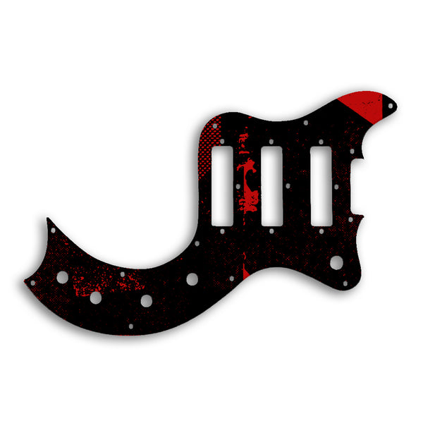 Gibson S1 Custom Pickguard Scratchplate ABSTRACT Design