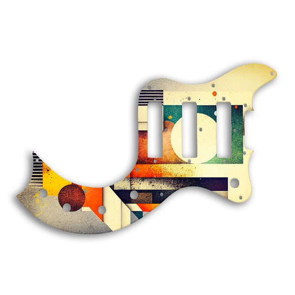 Gibson S1 Custom Pickguard Scratchplate ABSTRACT Design