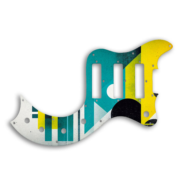 Gibson S1 Custom Pickguard Scratchplate ABSTRACT Design