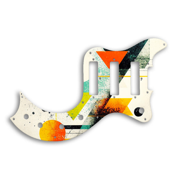 Gibson S1 Custom Pickguard Scratchplate ABSTRACT Design