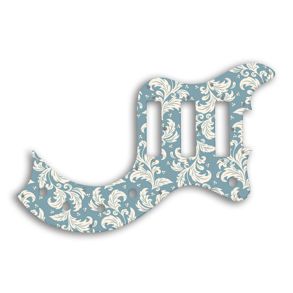 Gibson S1 Custom Pickguard Scratchplate Floral Design