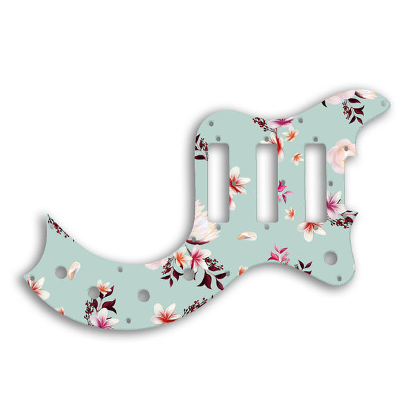 Gibson S1 Custom Pickguard Scratchplate FLOWERS Design