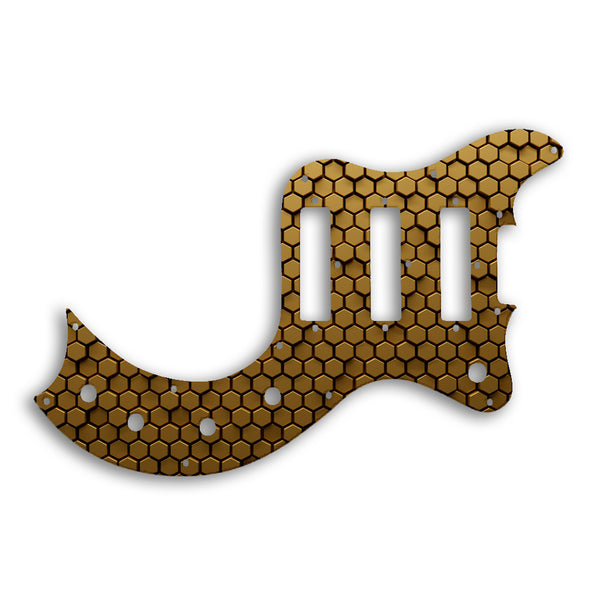 Gibson S1 Custom Pickguard Scratchplate HONEYCOMB Design