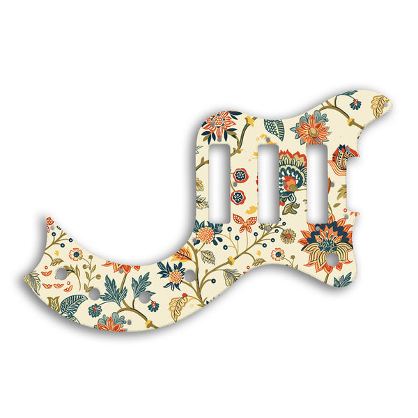 Gibson S1 Custom Pickguard Scratchplate INDIAN_FLORAL Design