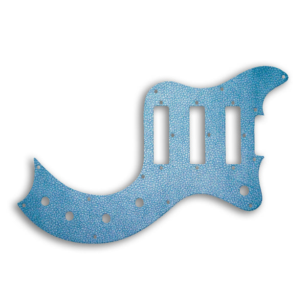 Gibson S1 Custom Pickguard Scratchplate LEATHER Design