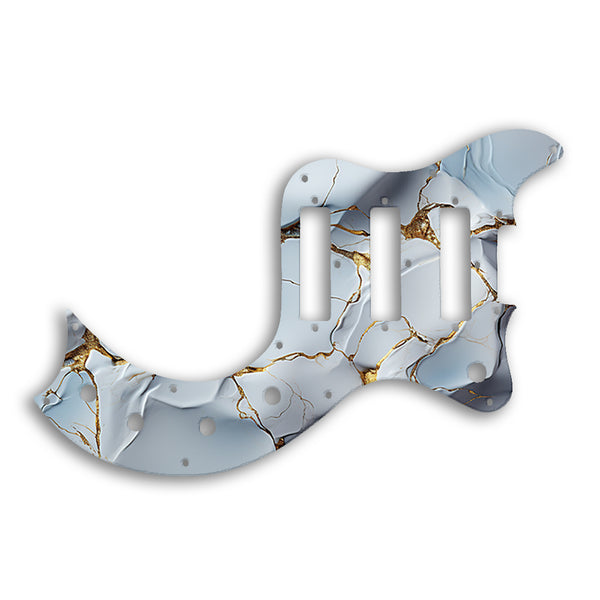 Gibson S1 Custom Pickguard Scratchplate Marble Design