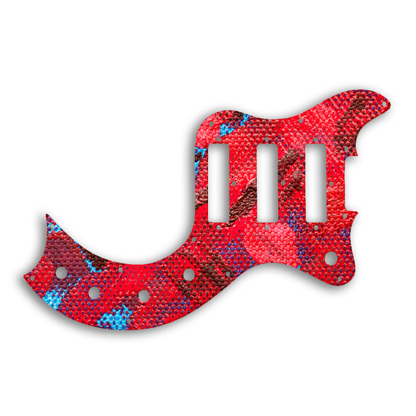 Gibson S1 Custom Pickguard Scratchplate Paint Design