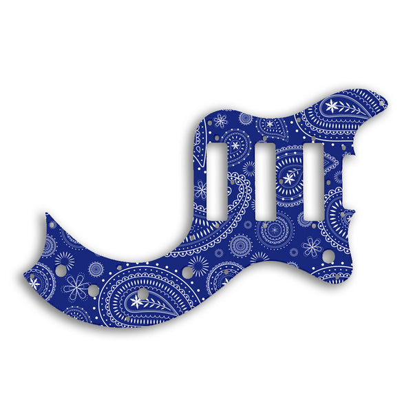 Gibson S1 Custom Pickguard Scratchplate Paisley Design