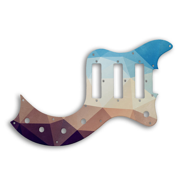 Gibson S1 Custom Pickguard Scratchplate POLYGON Design