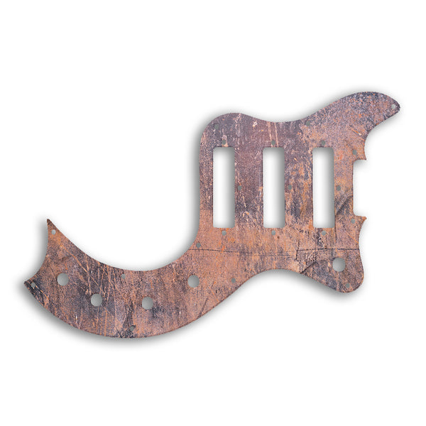 Gibson S1 Custom Pickguard Scratchplate Rust Design