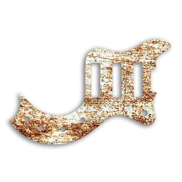 Gibson S1 Custom Pickguard Scratchplate Rust Design