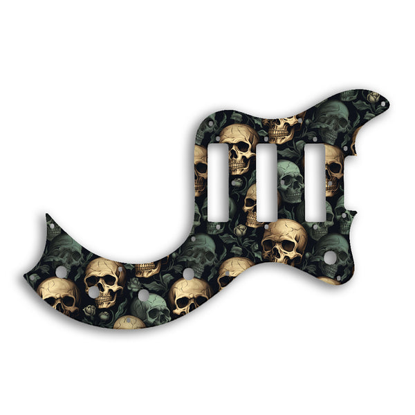 Gibson S1 Custom Pickguard Scratchplate SKULL Design