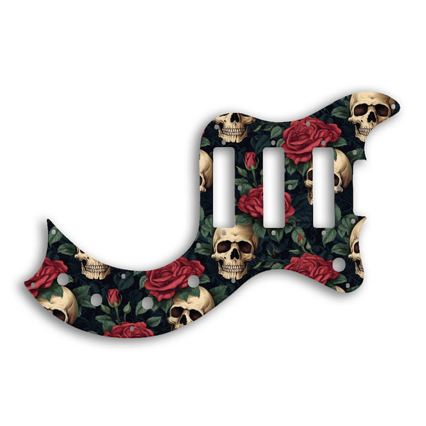 Gibson S1 Custom Pickguard Scratchplate SKULL Design