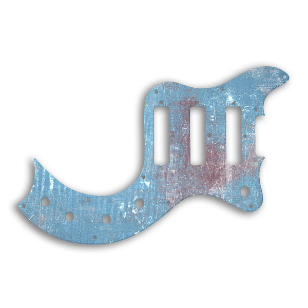 Gibson S1 Custom Pickguard Scratchplate WALL Design