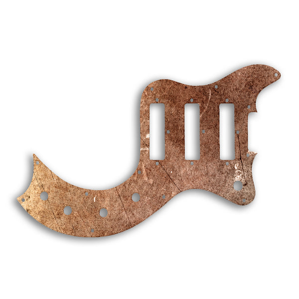 Gibson S1 Custom Pickguard Scratchplate WALL Design