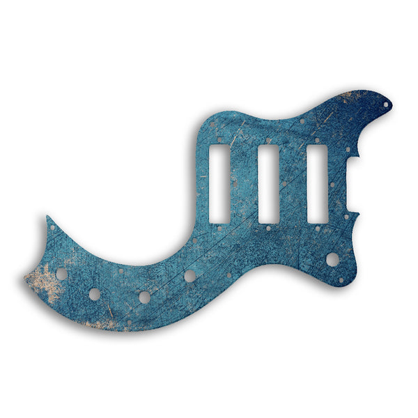 Gibson S1 Custom Pickguard Scratchplate WALL Design