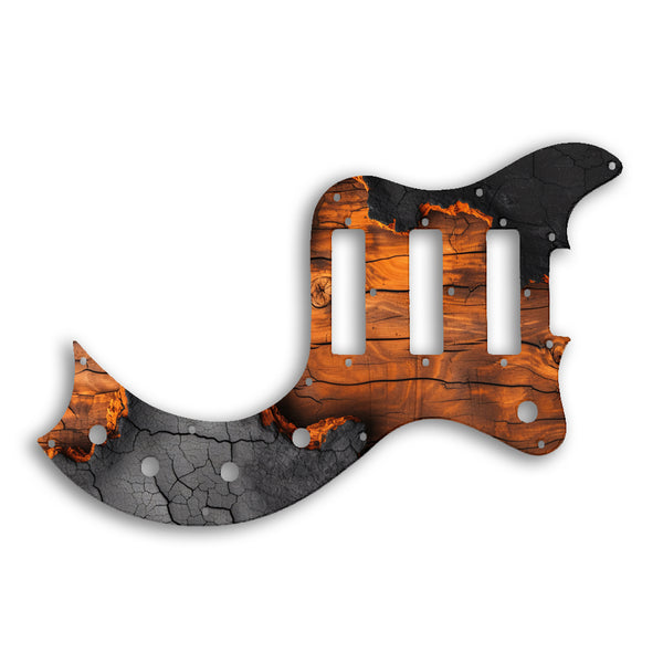 Gibson S1 Custom Pickguard Scratchplate Wood Design