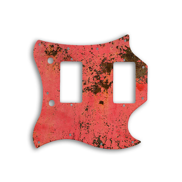 Gibson SG 1963-1970 Full Face Custom Pickguard Scratchplate Rust Design