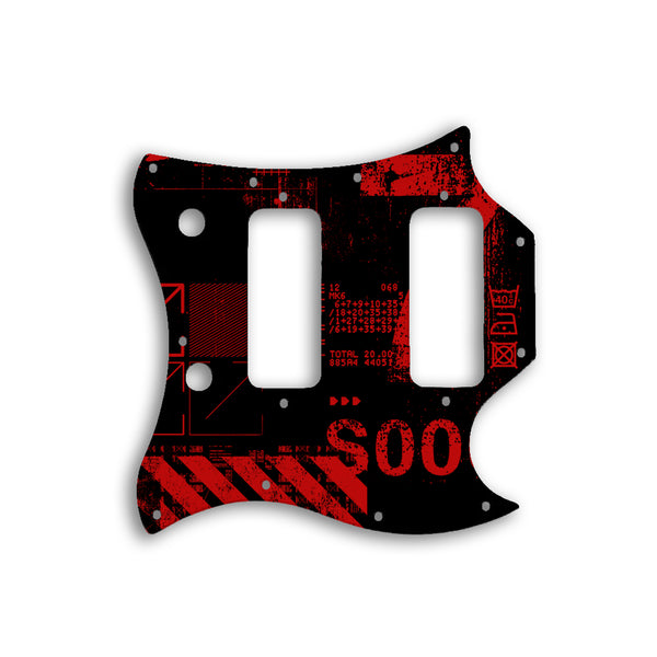 Gibson SG Classic Custom Pickguard Scratchplate ABSTRACT Design