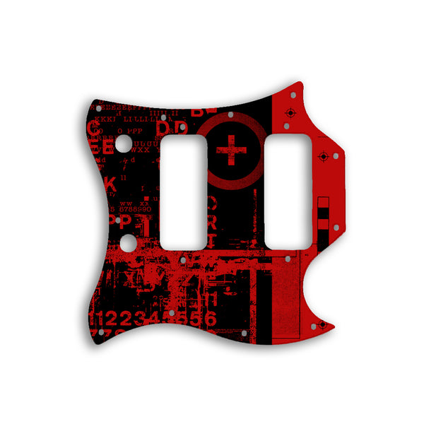 Gibson SG Classic Custom Pickguard Scratchplate ABSTRACT Design