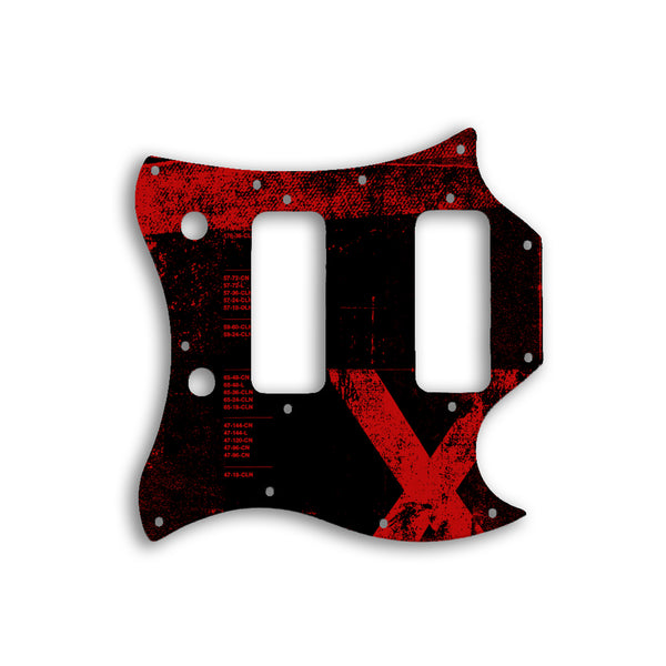 Gibson SG Classic Custom Pickguard Scratchplate ABSTRACT Design