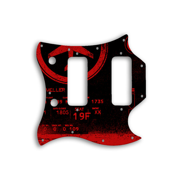 Gibson SG Classic Custom Pickguard Scratchplate ABSTRACT Design