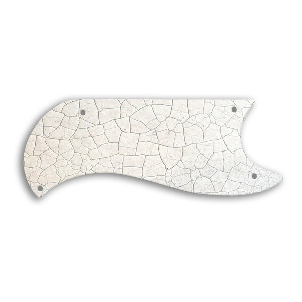 Gibson SG Custom Custom Pickguard Scratchplate CRACKED Design