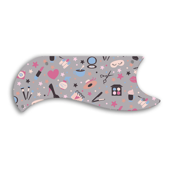 Gibson SG Custom Custom Pickguard Scratchplate GIRLY Design