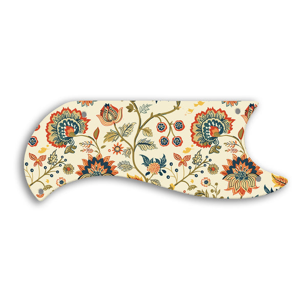 Gibson SG Custom Custom Pickguard Scratchplate INDIAN_FLORAL Design