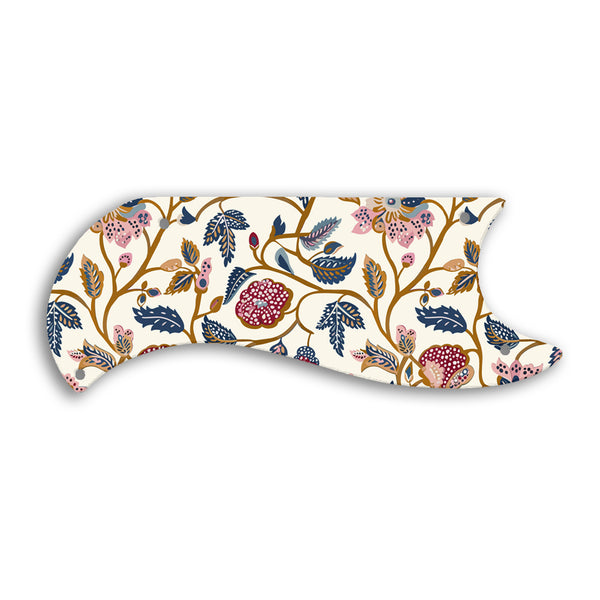 Gibson SG Custom Custom Pickguard Scratchplate INDIAN_FLORAL Design