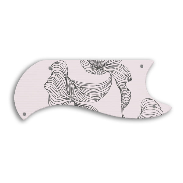 Gibson SG Custom Custom Pickguard Scratchplate Line Design