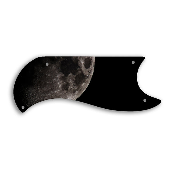 Gibson SG Custom Custom Pickguard Scratchplate MOON Design